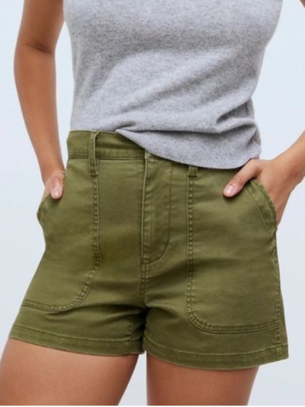 Madewell The Perfect Vintage Fatigue Short Style MC911 In Green